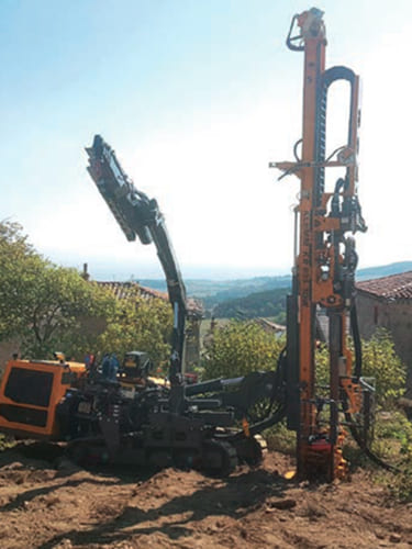 Travaux géothermie Géoclim Loire