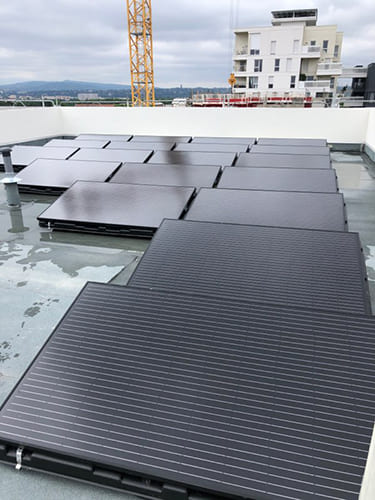 Panneaux photovoltaïques Géoclim Loire